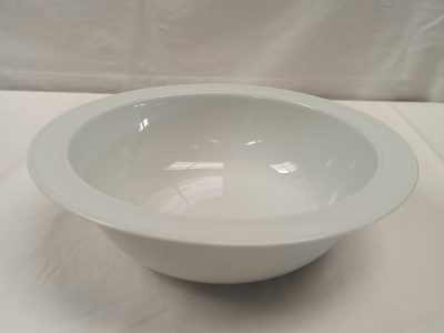 Diepe schaal porselein, rond 31cm