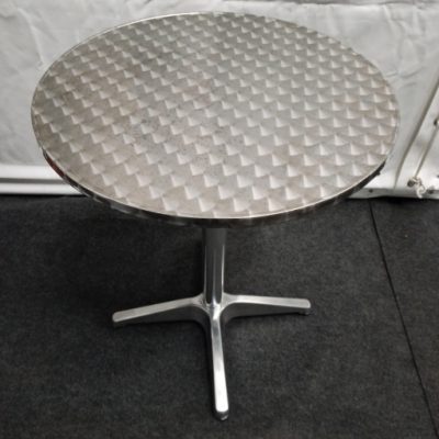 Bistrotafel rvs tafelblad 60cm
